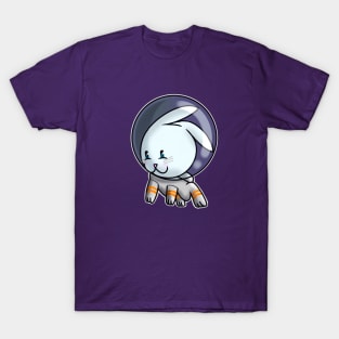 Rabbitstronaut  - rabbit astronaut pink T-Shirt